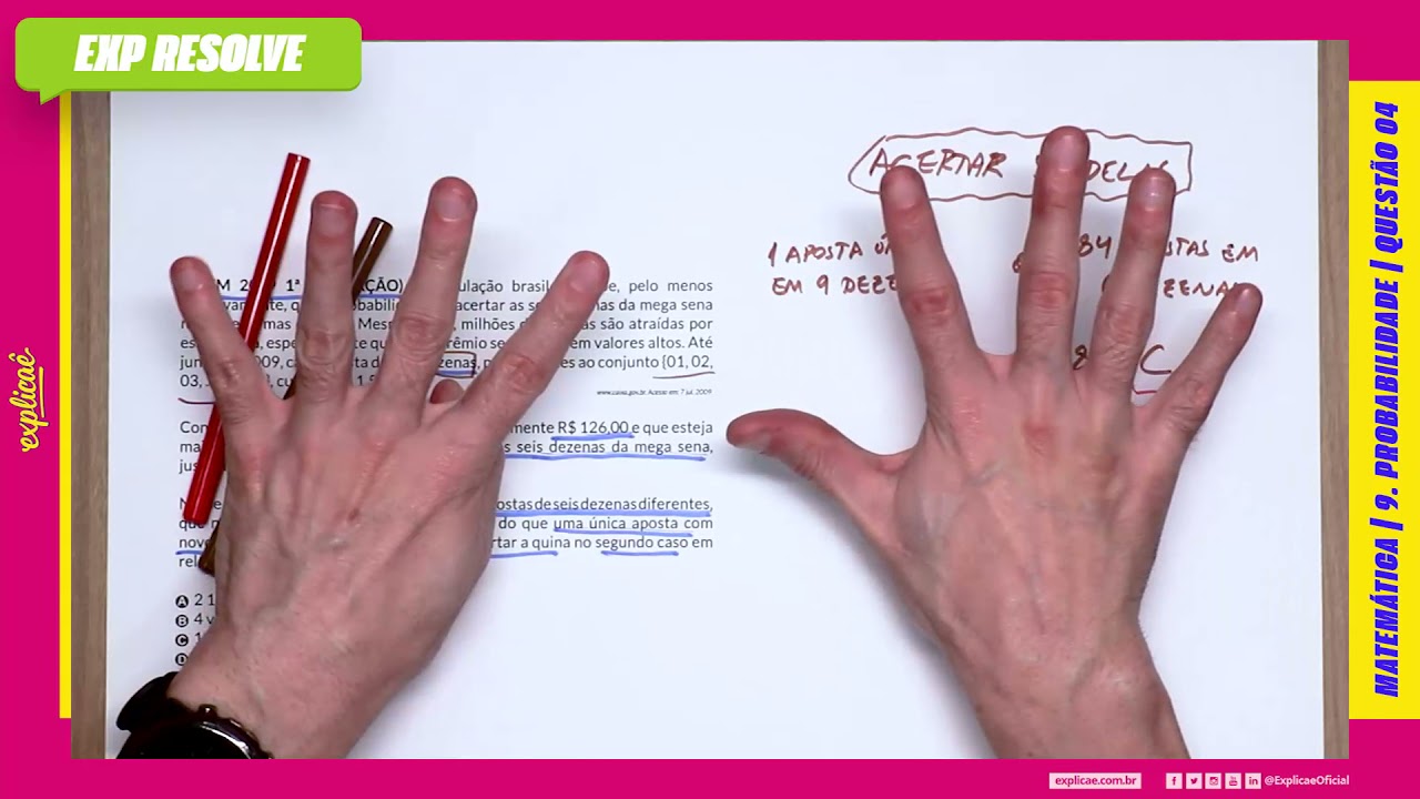 A POPULAÇÃO BRASILEIRA SABE, PELO MENOS INTUITIVAMENTE, QUE A PROBABILIDADE (...) |  PROBABILIDADE