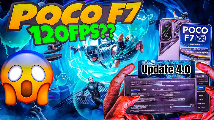 POCO F7 - 120 FPS Pubg Test After 3.9 Update, Heating & Battery Test 🔥