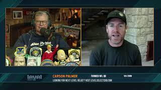 Carson Palmer on the Dan Patrick Show Full Interview | 10/18/21