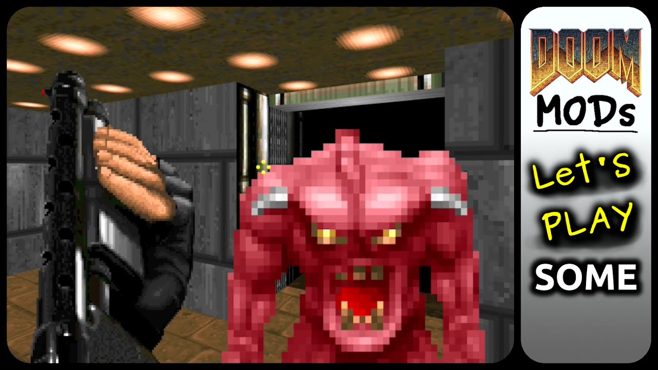 Brutal DOOM Dehacked - Let's Play SOME Classic DOOM MODs / WADs - YouTube