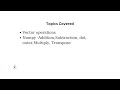 Vector Operations -Numpy - Lecture 2(Tamil)
