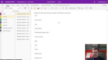 Mark Explains: Level 3 ICT Unit 2 (Computer Systems) How do the CPU, RAM and Storage work together?