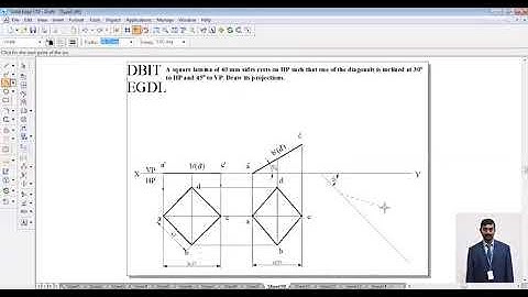 Engineering Graphics/Planes/Lamina/Type-3/Video-9
