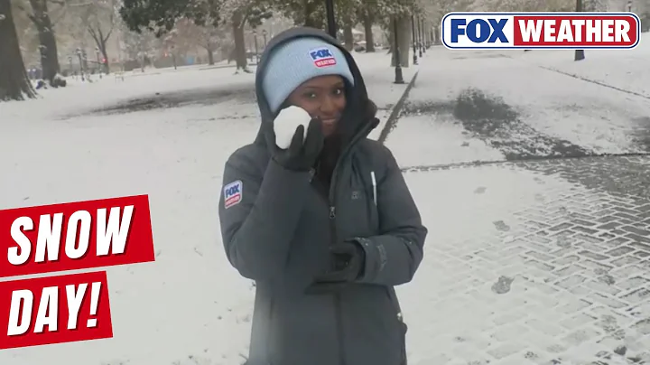 Snow Cancels School In Virginia, As First Winter Storm Of The Season Clips Mid-Atlantic