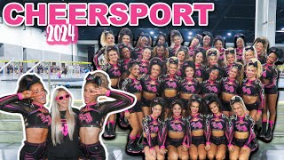 CHEERSPORT 2024: cheer competition with Lady Jags & SS, + the tea…