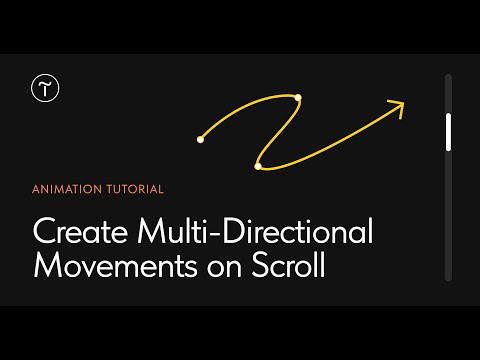 How to Create Multi-Directional Movements on Scroll