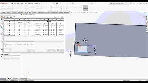 Variable Pattern in Solidworks 2020_Brian Do