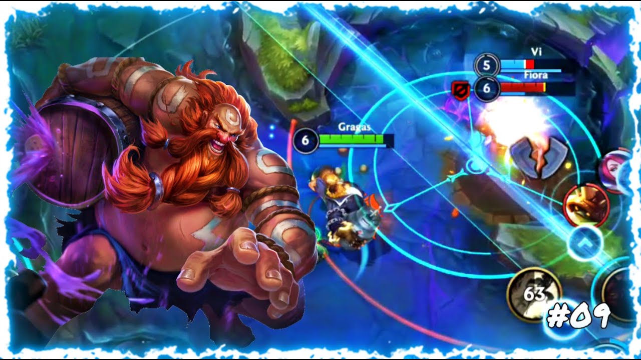 GRAGAS PERFECT COUNTER FOR FIORA "THE POKE QUEEN" Wild Rift YouTube