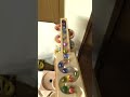 ☆Marble Run ASMR 木製ウェーブスロープ 小さな大工さんクアドリラ HABAラージサークルWooden ramp 2026-5/13#marblerace#marblerun