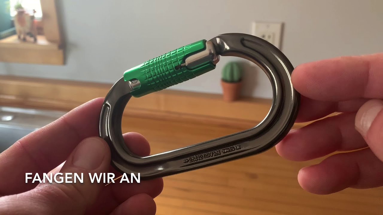 Inspektion von Karabinern mit automatischer Verriegelung