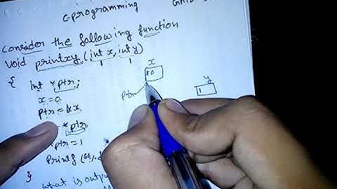 GATE 2017 C-PROGRAMMING part-4