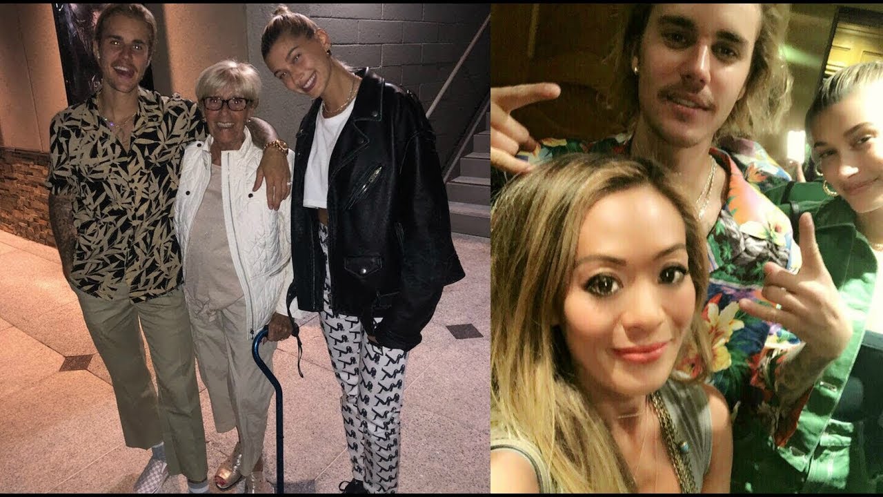 Justin Bieber Hailey Baldwin At Movies Meeting Fans In Los Angeles California August 30 2018