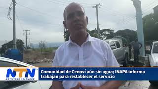 Comunidad de Cenoví aún sin agua; INAPA afirma trabajar para restablecer el servicio