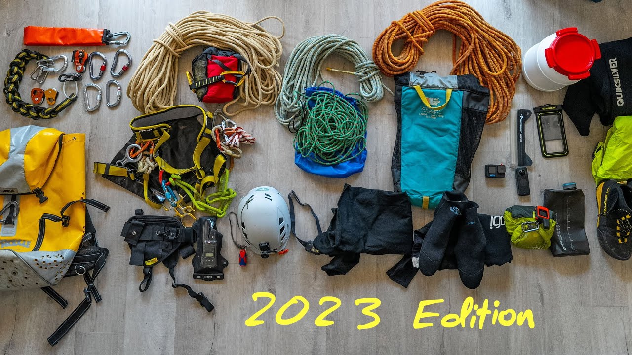 Canyoning Gear 2023 edition
