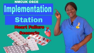 Implementation Station Heart Failure Scenario #nmcuk #osce #implementation #scenario