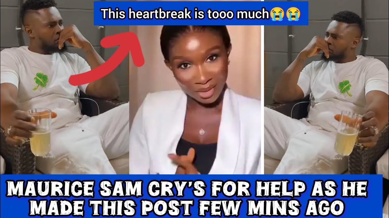 Maurice sam cry's out for help publicly this evening as the unexpected happened 