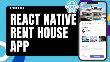 React Native Rent House App UI - Speed Code