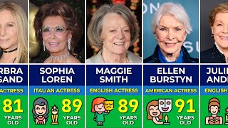 👧 Famous Actresses Over 80 Still Living | Ranked