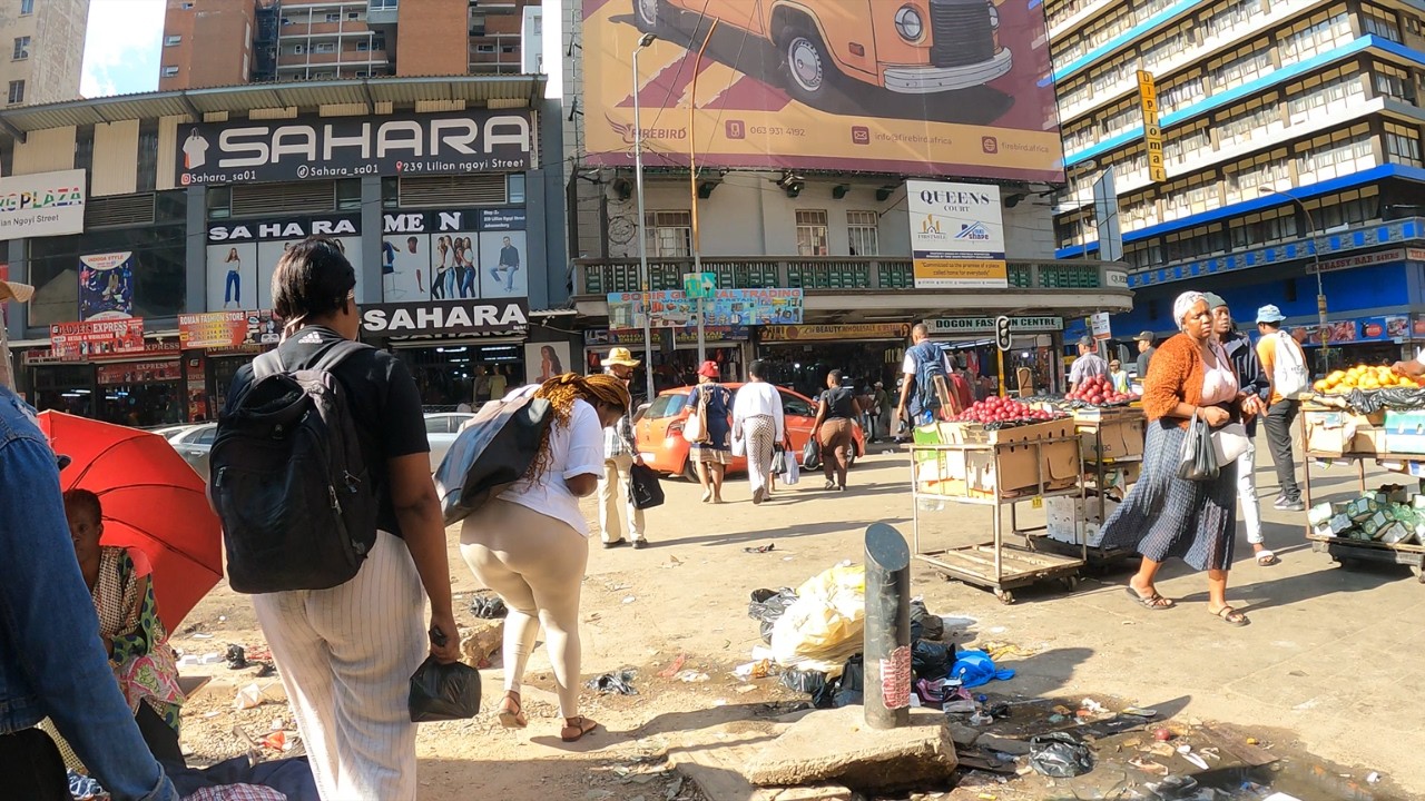 Johannesburg CBD Today 😳 | Busy & Chaotic Afternoon Walk