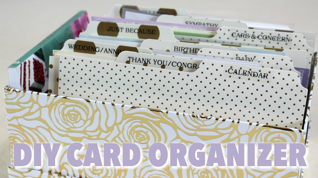 Birthday Organization Challenge  Creative cards, Greeting card organizer,  Cards handmade