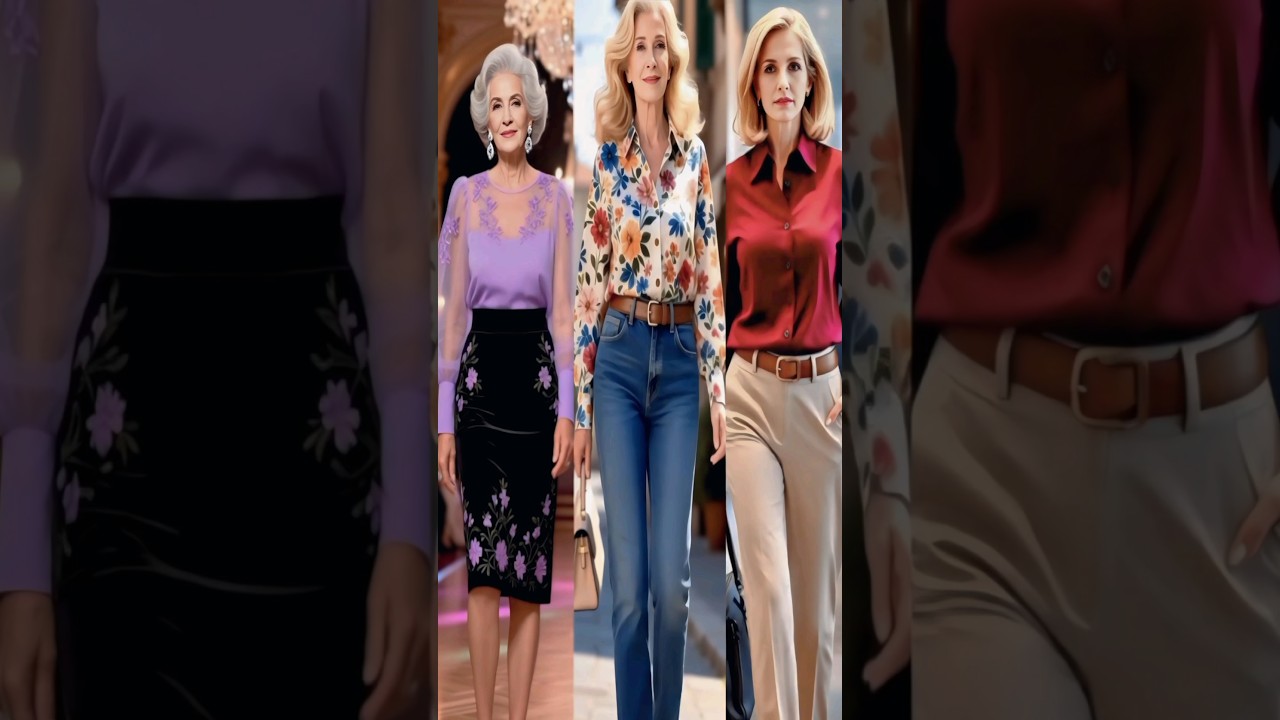 “Ageless Mother–Daughter Casual Fashion ✨ 2025 Trend”