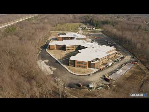 North Royalton Elementary School Drone Flyover 11-20-2020