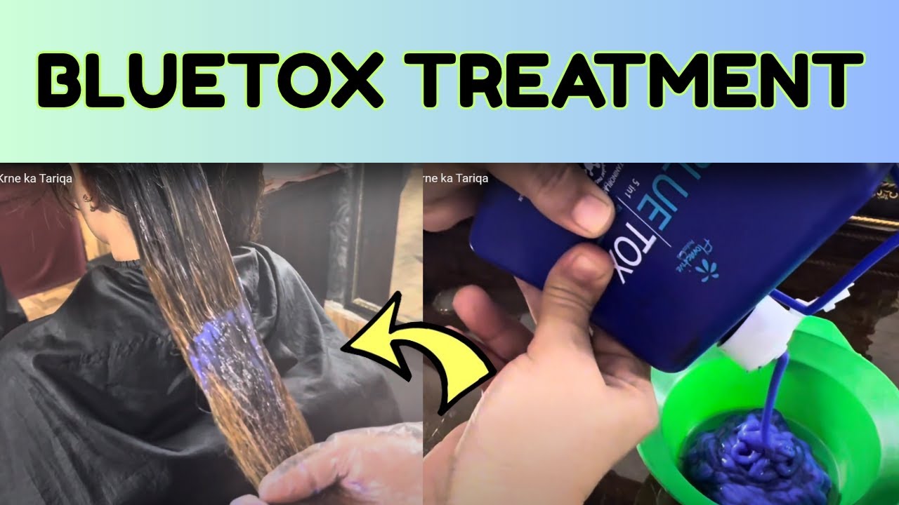 BlueTox Hair Treatment Krne ka Tariqa