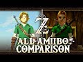 All Amiibo Armor and Weapons in Zelda: Breath of the Wild (Comparison)