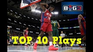 TOP 10 Plays | Week 2 | BIG3 Season 2018