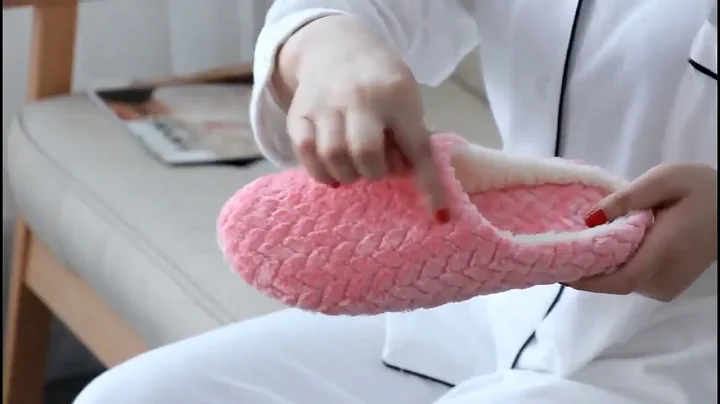 Women Indoor Slippers Warm Plush Lovers Home Slipper Anti Slip Autumn Winter Shoes Woman House Floor