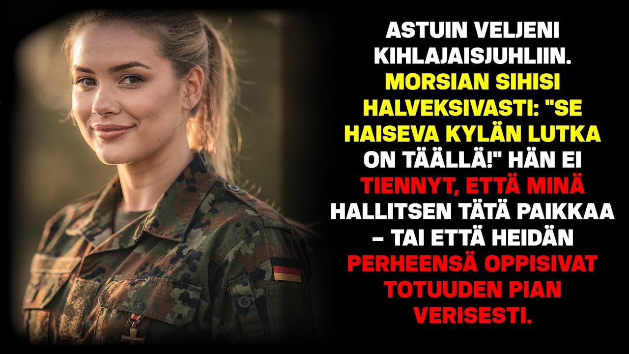 He pilkkasivat minua veljeni kihlajaisissa – sitten he saivat tietää, kuka todella olin.