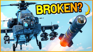 The NEW Apache FIRE AND FORGET Missiles are INSANE... But