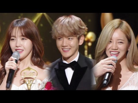 뉴스타상, 백현-혜리-민아 등 10인 수상 @2016 SAF 연기대상 1부 20161231