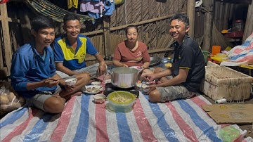 Cá ngát nấu cháo nấm rơm phải nói là hết sẩy // UQMT.360