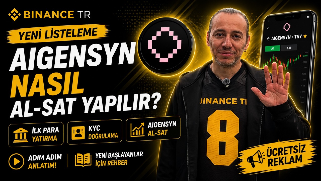 Binance TR Yeni Listeleme Aigensyn nasıl al sat yapılır?