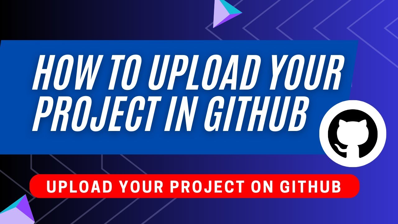 How to Upload Your Project in Github || How to fix Github repository ...
