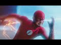 Barry uses all his speed to stop time  the flash 8x16