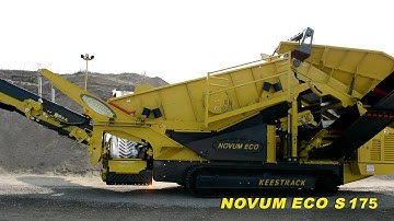 Keestrack Mobile Screener K5 with 1500 x 5000 mm screen
