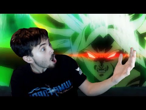 DRAGON BALL SUPER MOVIE TRAILER BROLY vs GOKU REACTION I Official Movie Trailer 2