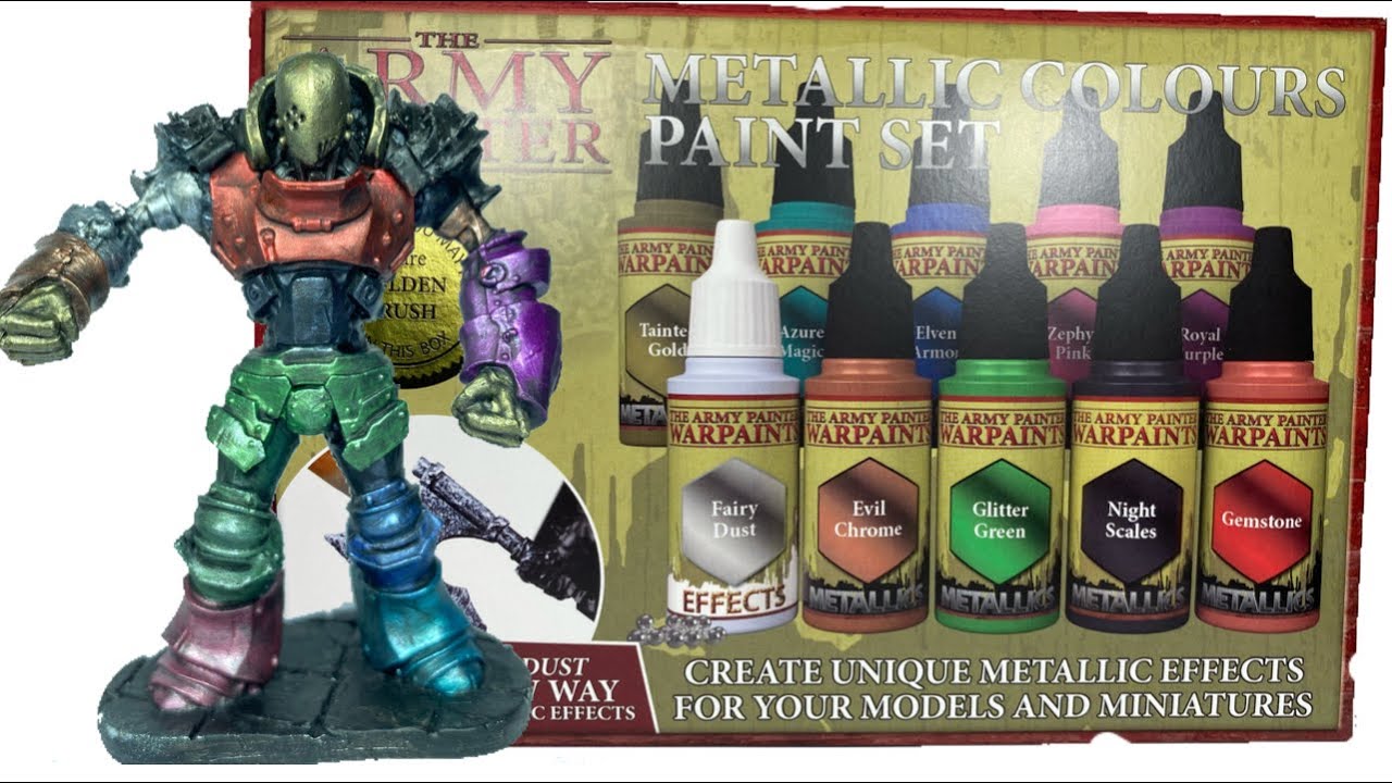 Review: Warpaints Metallic Colours Paint Set by The Army Painter