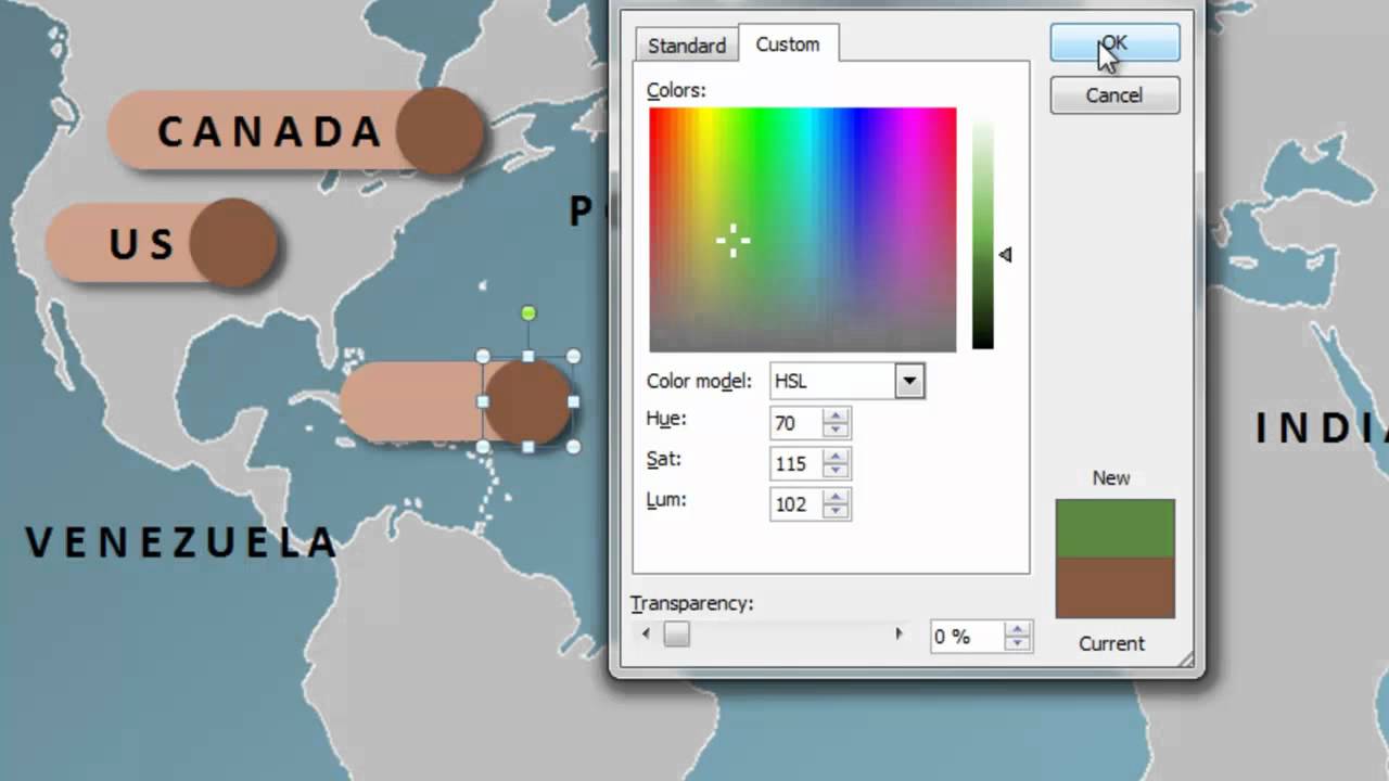 Difference Between Hue and Saturation