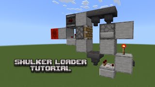 Simple and Cheap Minecraft 1.20 Shulker Loader