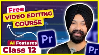 Premiere Pro Course ✨ Class 12 ✅ AI Features in Adobe Premiere Pro screenshot 2