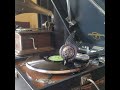 小坂 一也 ♪キャンプたのしや♪ 1958年 78rpm record. Columbia Model No G ー 241 phonograph