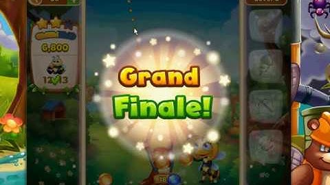 Forest Rescue Bubble Pop Level 6