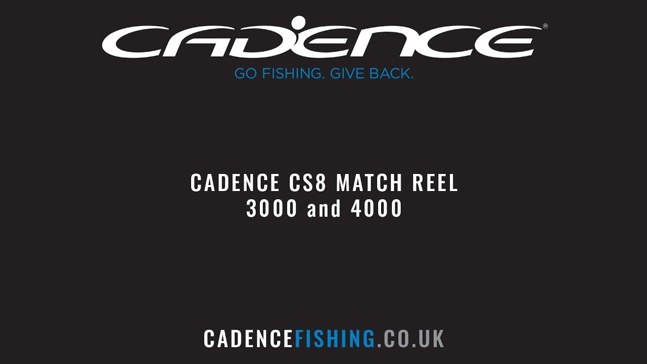 Cadence Fishing CS8 Match Fixed Spool Reel 