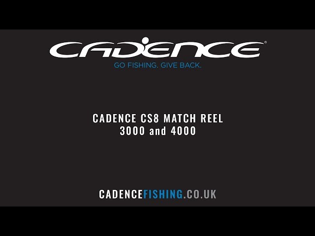 Cadence Fishing CS8 Match Fixed Spool Reel 