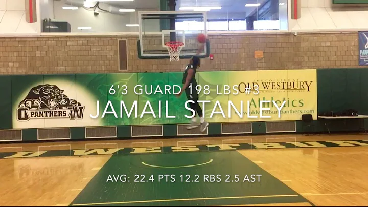 Jamail Stanley Senior Year Basketball Highlights a...