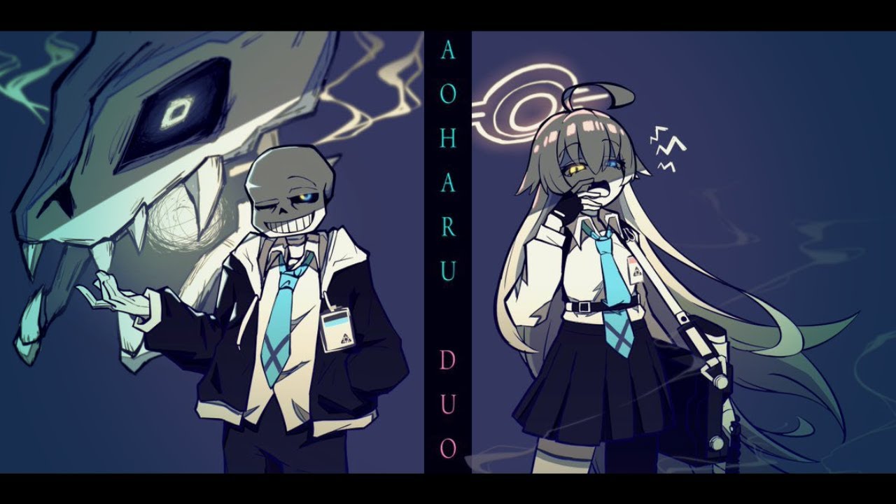 AOHARU DUO [Blue Archive: Visitor From Underground × AOHARUTALE] | Animated Soundtrack