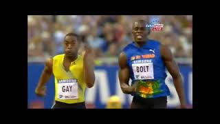 2010  Stockholm Heats & Final  100m 0.0w  9.84  Tyson Gay  6.8.10